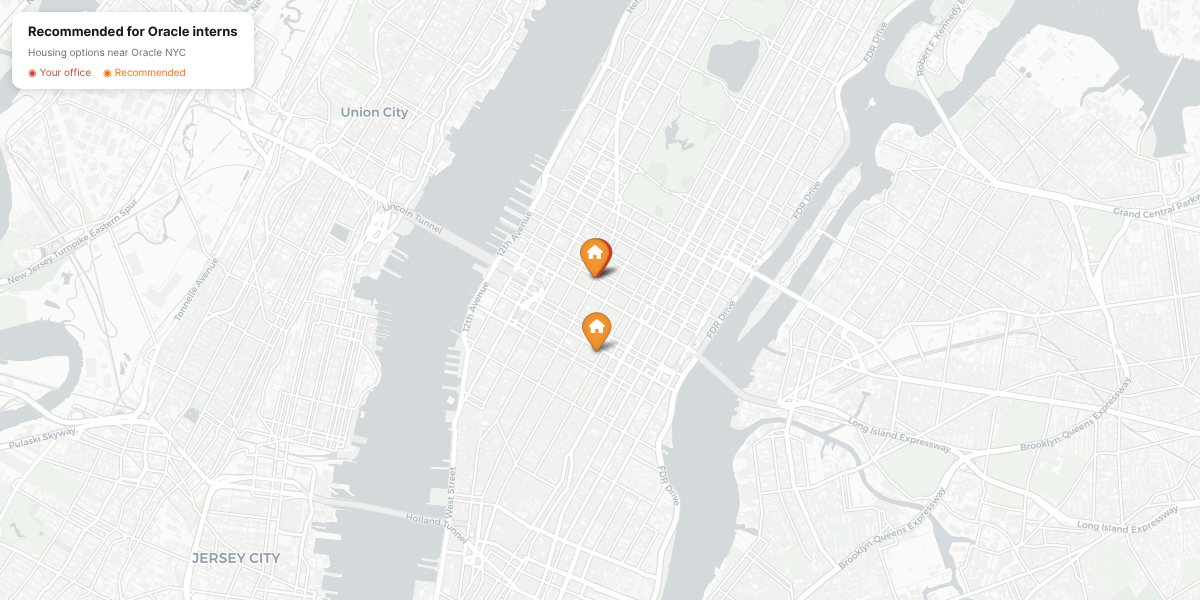 NYC map